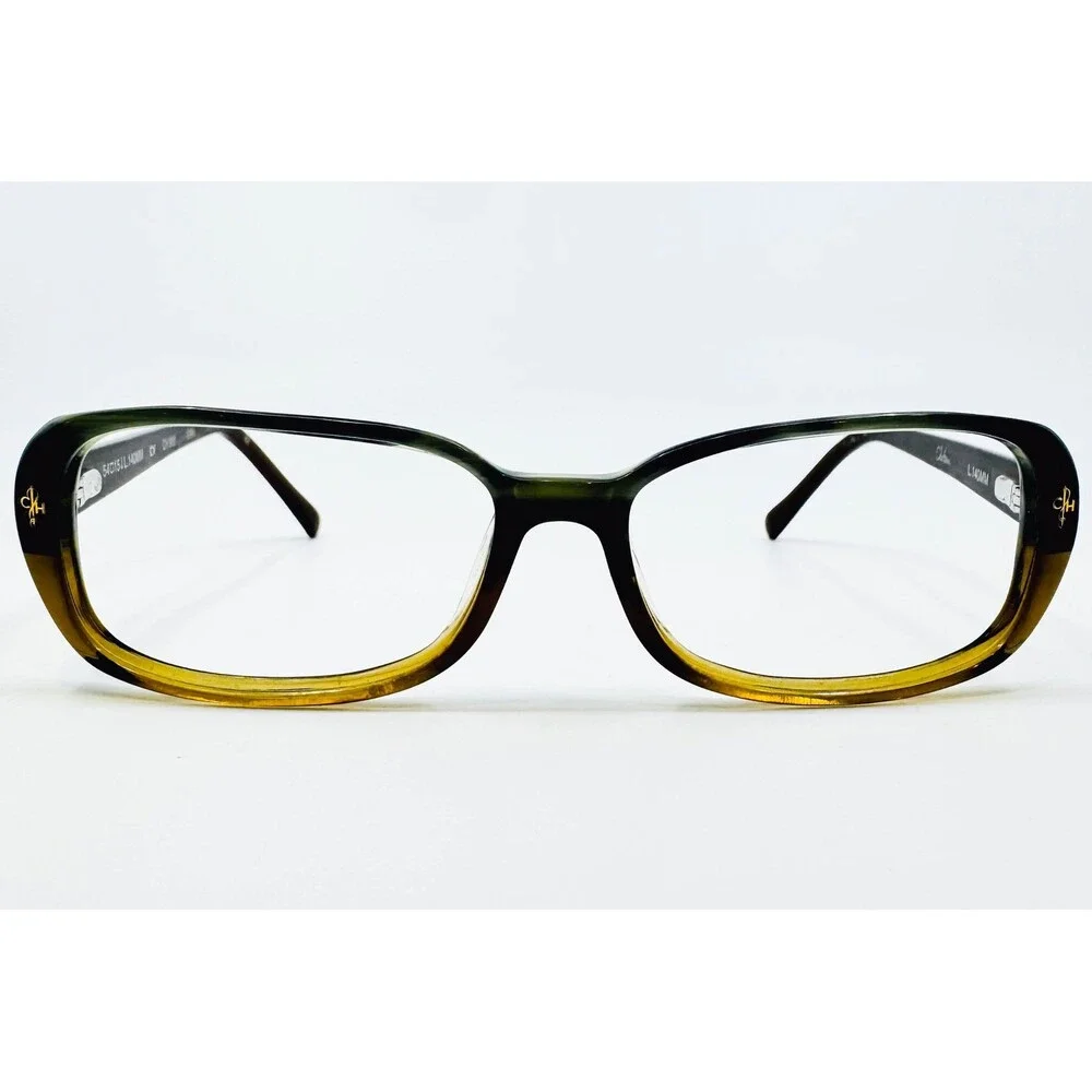 Cole Haan Eyeglasses Womens Green Brown CH 956 GRN 54-15-140